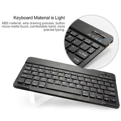 USP Samsung Galaxy Tab A9 (11 ft) Keyboard With Case Black - 3.0 ABS, Magnetic, PU Leather Covering, Front  Rear Facing Camera Holes