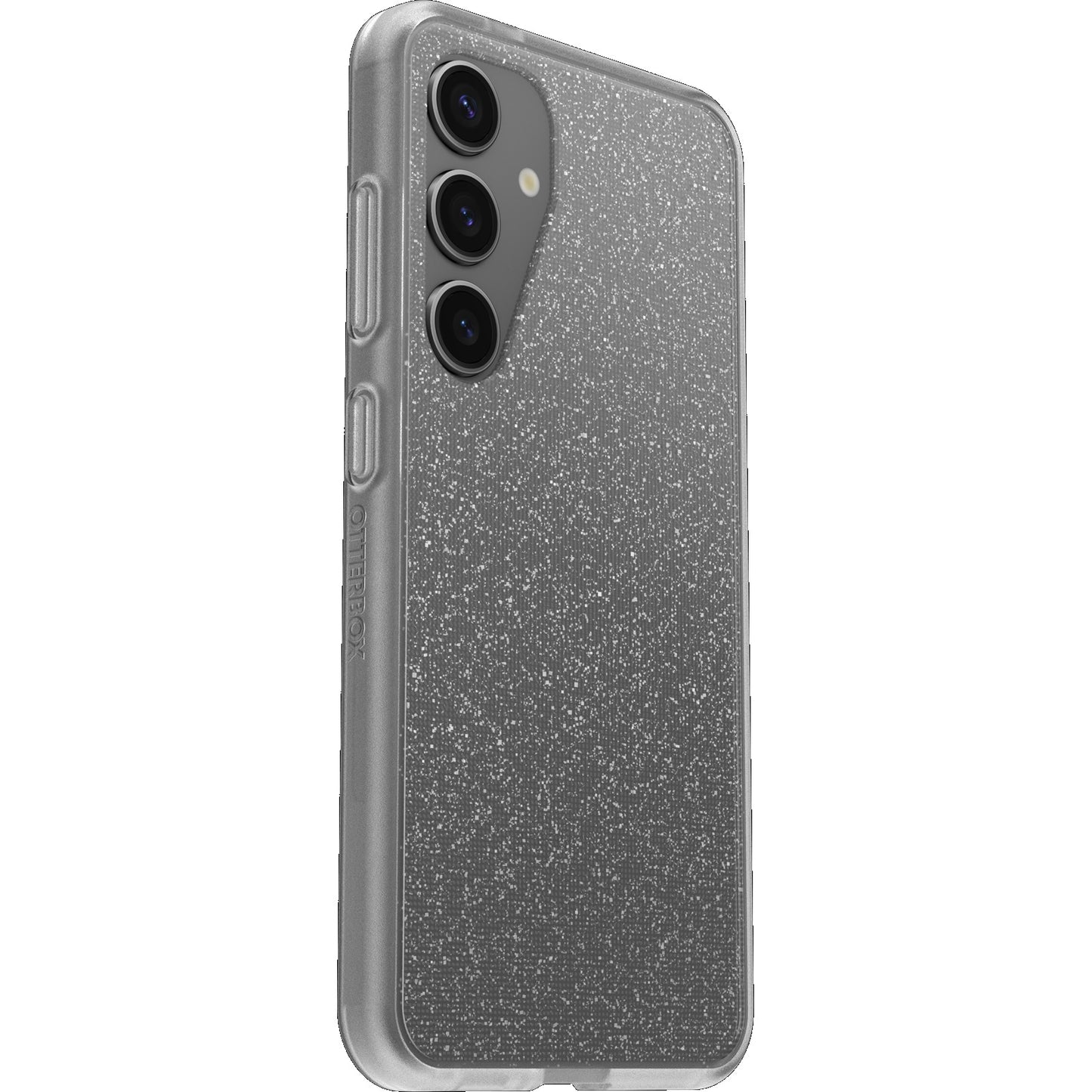 OtterBox React Samsung Galaxy S24 5G (6.2 ft) Case Stardust(Clear Glitter) - (77-94661),DROP Military Standard, Wireless Charging, 7 Years Warranty