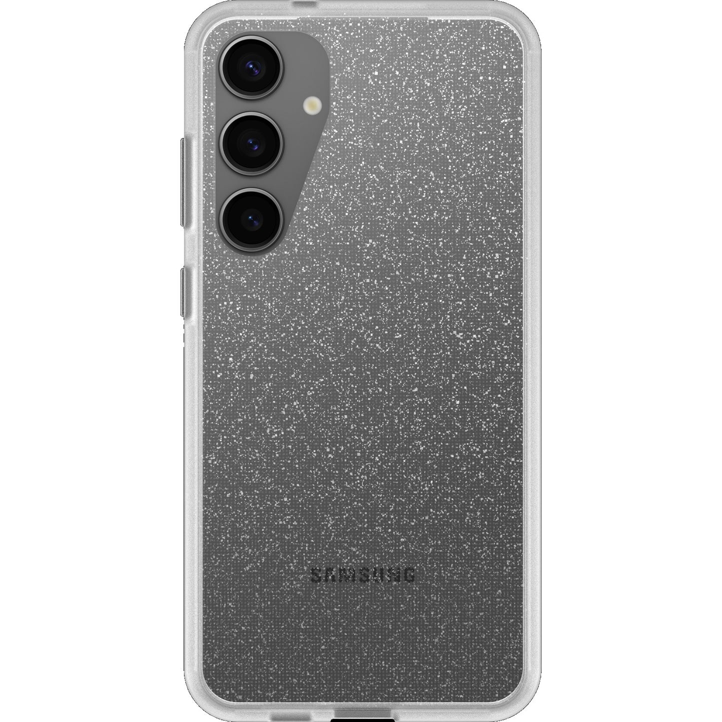 OtterBox React Samsung Galaxy S24 5G (6.7 ft) Case Stardust(Clear Glitter) -(77-94670),DROP Military Standard,Antimicrobial,Hard Case,7 Years Warranty