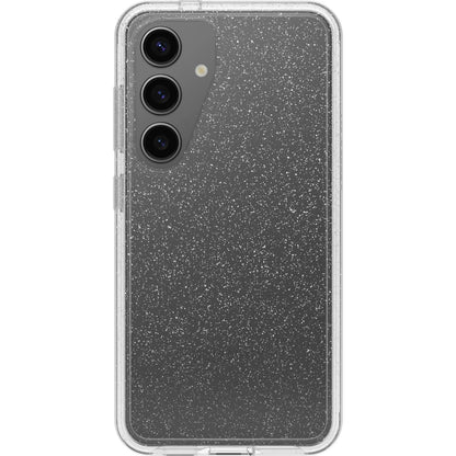 OtterBox Symmetry Clear Samsung Galaxy S24 5G (6.2 ft) Case Stardust (Clear Glitter)- (77-94592),DROP 3X Military Standard,Ultra-Sleek,7 Years Warranty