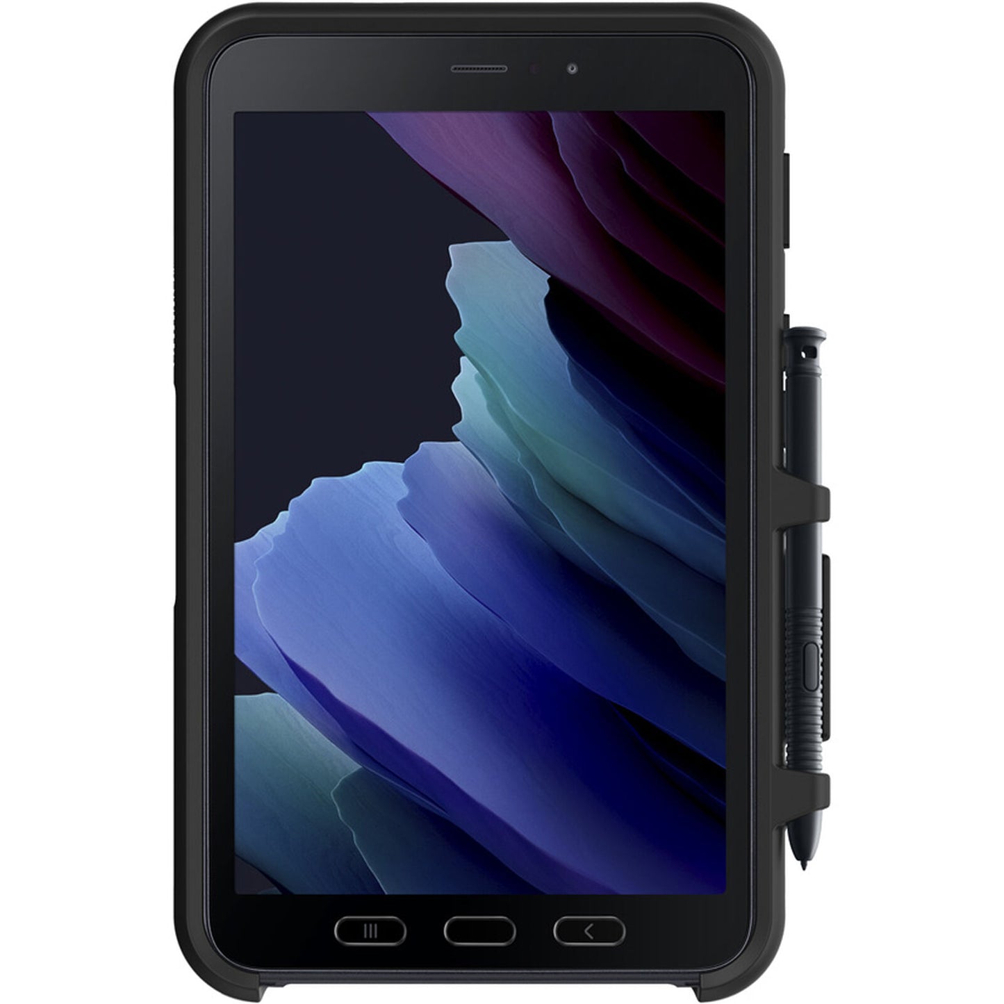 OtterBox uniVERSE Samsung Galaxy Tab Active3 (8 ft) Case Black   Clear - (77-65841), High-Performance Protection Slim, One-Piece Design,7 Years Warranty