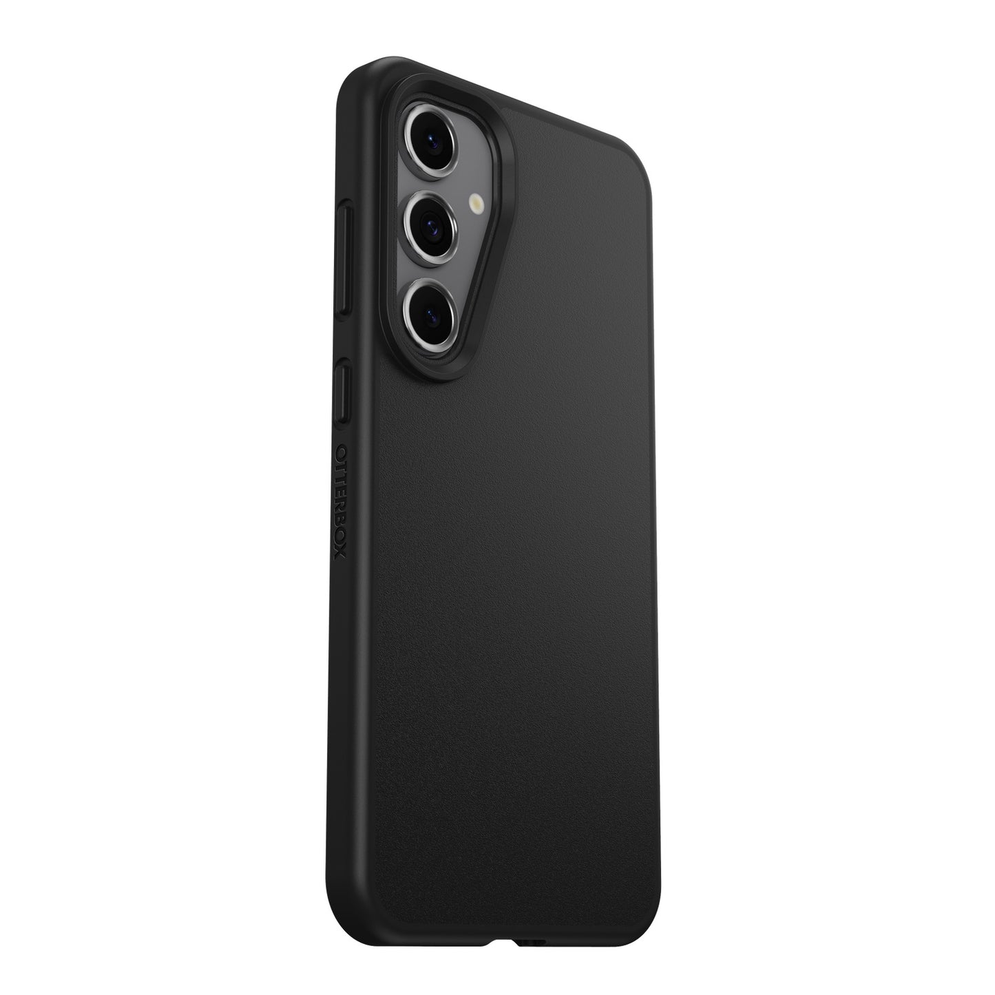 OtterBox React Samsung Galaxy S24 FE 5G (6.7 ft) Case Black - (77-97080),Antimicrobial, DROP Military Standard, Hard Case, Soft Grip, 7 Years Warranty