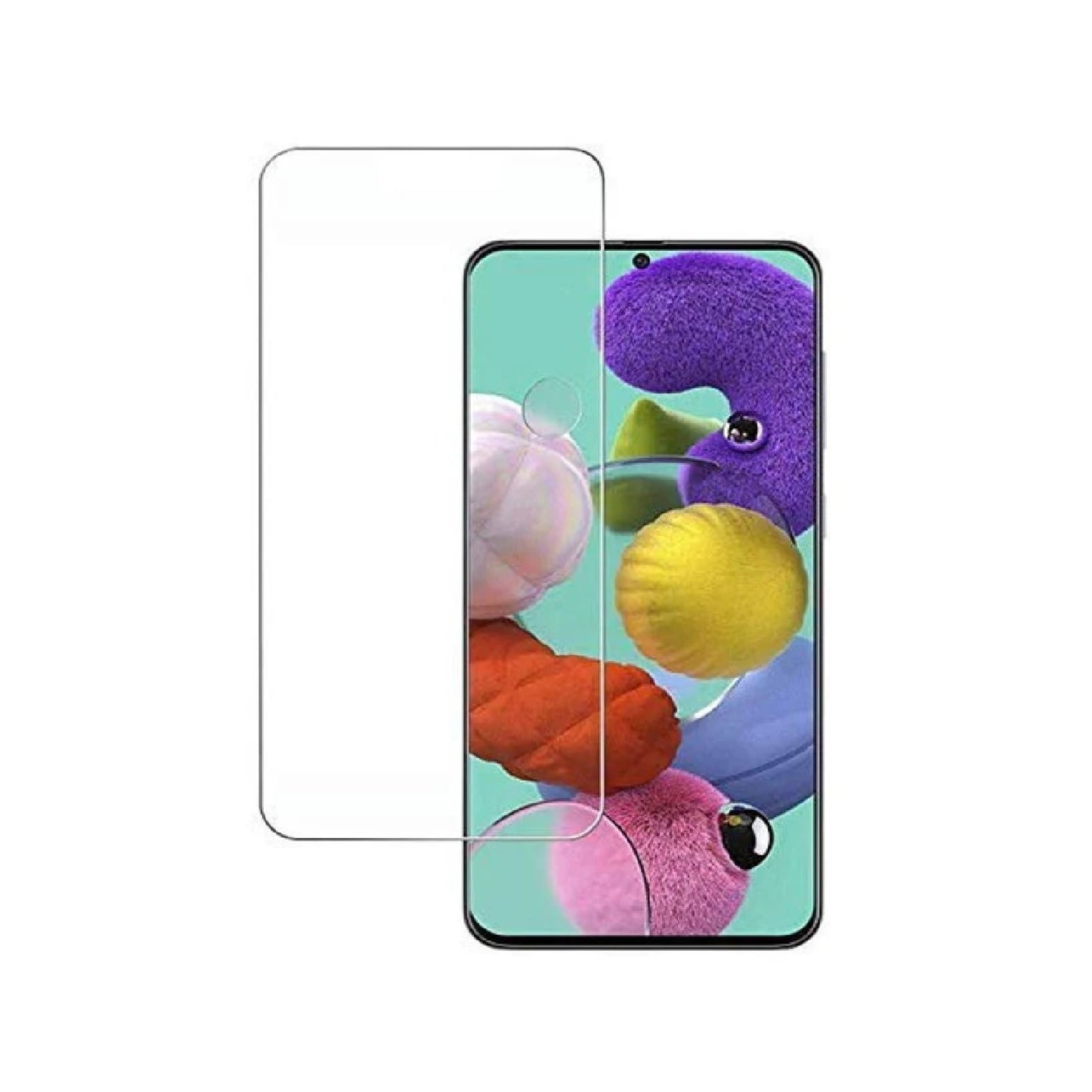 USP Samsung Galaxy A15 5G (6.5 ft) Tempered Glass Screen Protector : Full Coverage, 9H Hardness, Bubble-free, Anti-fingerprint, Original Touch Feel