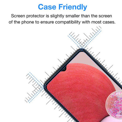 Protector King Samsung Galaxy A56  Galaxy A36 5G (6.7 ft) 2.5D Tempered Glass Screen Protector Clear : Full Coverage, 9H Hardness, Bubble-free