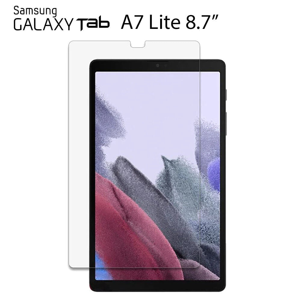 USP Samsung Galaxy Tab A7 Lite (8.7 ft) Tempered Glass Screen Protector : Full Coverage, 9H Hardness, Bubble-free, Anti-fingerprint, Original Touch Feel