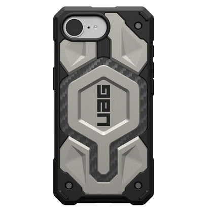 UAG Monarch Pro MagSafe iPhone 16E (6.1 ft) Rugged Case-Titanium (114497113636), 25ft. Drop Protection, Drop 5X MilitaryTest Standard,10 Years Warranty
