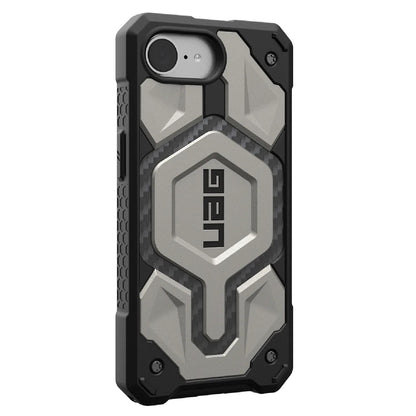 UAG Monarch Pro MagSafe iPhone 16E (6.1 ft) Rugged Case-Titanium (114497113636), 25ft. Drop Protection, Drop 5X MilitaryTest Standard,10 Years Warranty