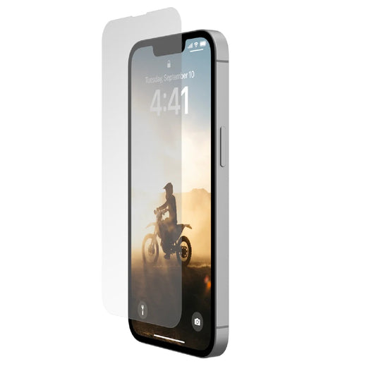 UAG Shield iPhone 16E (6.1 ft) Tempered Glass Screen Protector - Clear (14437311NA), Antimicrobial, Scratch Resistant, Anti-Fingerprint, 1 Year Warranty