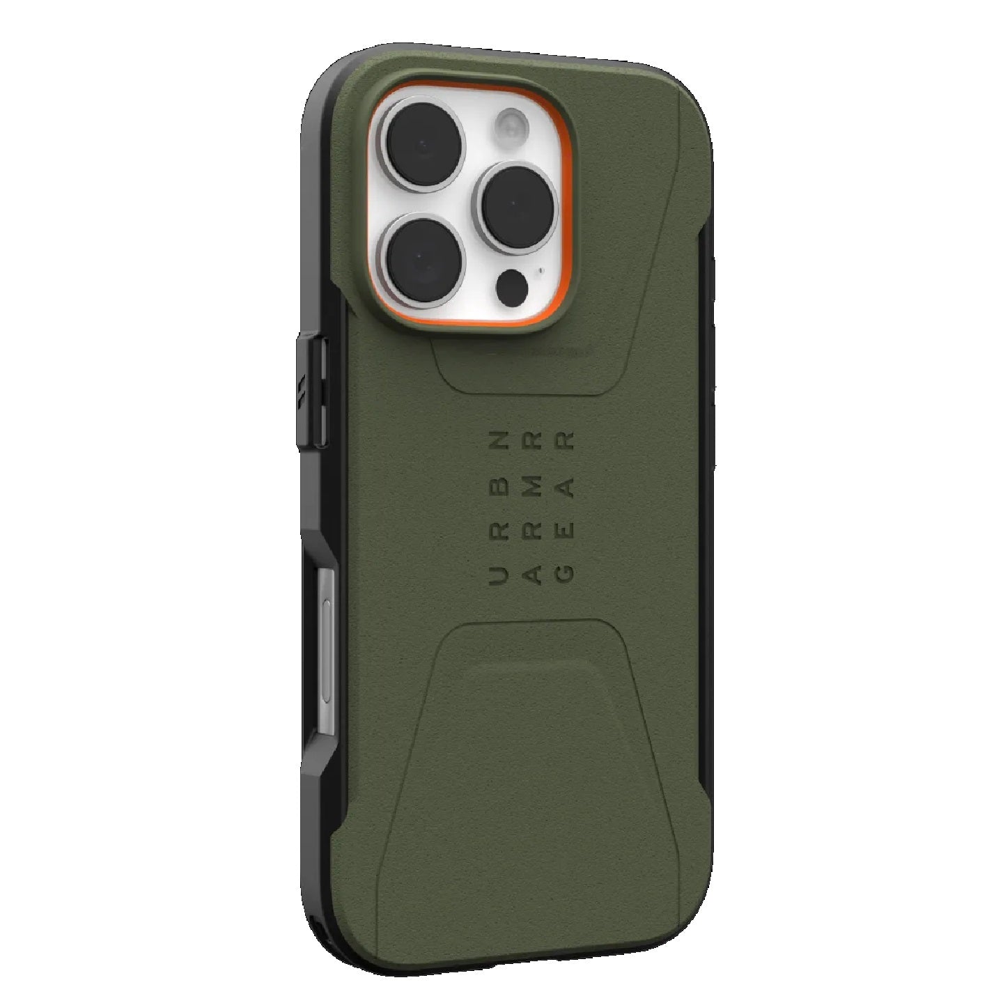 UAG Civilian MagSafe Apple iPhone 16 Pro (6.3 ft) Rugged Case - Olive Drab (114444117272), 20ft. Drop Protection (6M),Tactical Grip, 10 Years Warranty