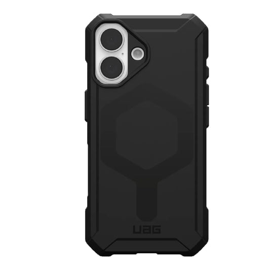 UAG Essential Armor MagSafe Apple iPhone 16 Plus (6.7 ft) Rugged Case - Black (114447114040), 15ft. Drop Protection (4.6M), 10 Years Warranty