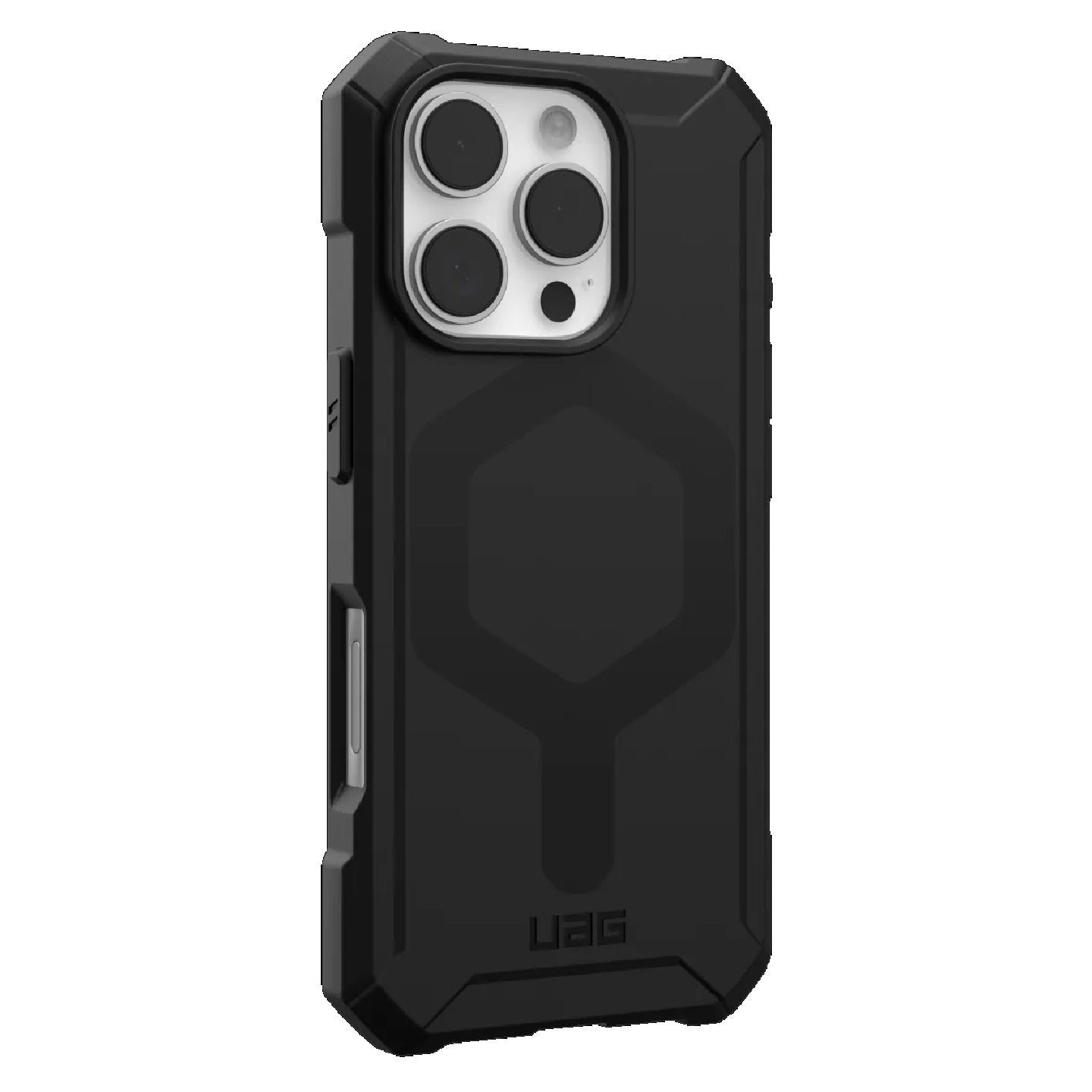 UAG Essential Armor MagSafe Apple iPhone 16 Pro Max (6.9 ft) Rugged Case - Black(114449114040),15ft. Drop Protection(4.6M), 10 Years Warranty