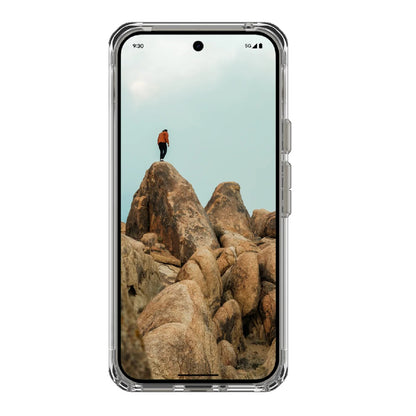 UAG Plyo Google Pixel 9 Pixel 9 Pro (6.3 ft) Rugged Case - Ice (614461114343), 16 ft. Drop Protection (4.8M), Air-Soft Corners, 10 Years Warranty