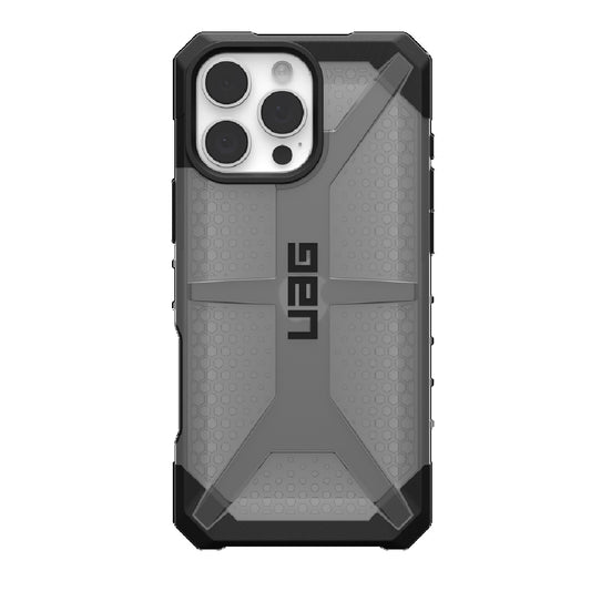 UAG Plasma Apple iPhone 16 Pro Max (6.9 ft) Rugged Case - Ash (114478113131), 16ft. Drop Protection (4.8M), Raised Screen Surround, 10 Years Warranty