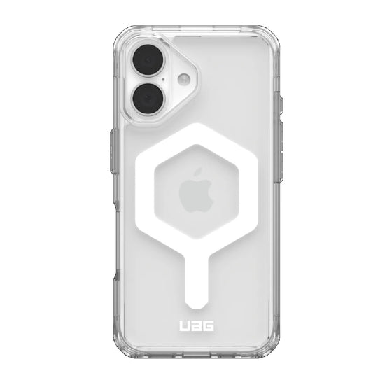 UAG Plyo MagSafe Apple iPhone 16 Plus (6.7 ft) Rugged Case - Ice White (114479114341), 16ft. Drop Protection (4.8M), Armored Shell, 10 Years Warranty
