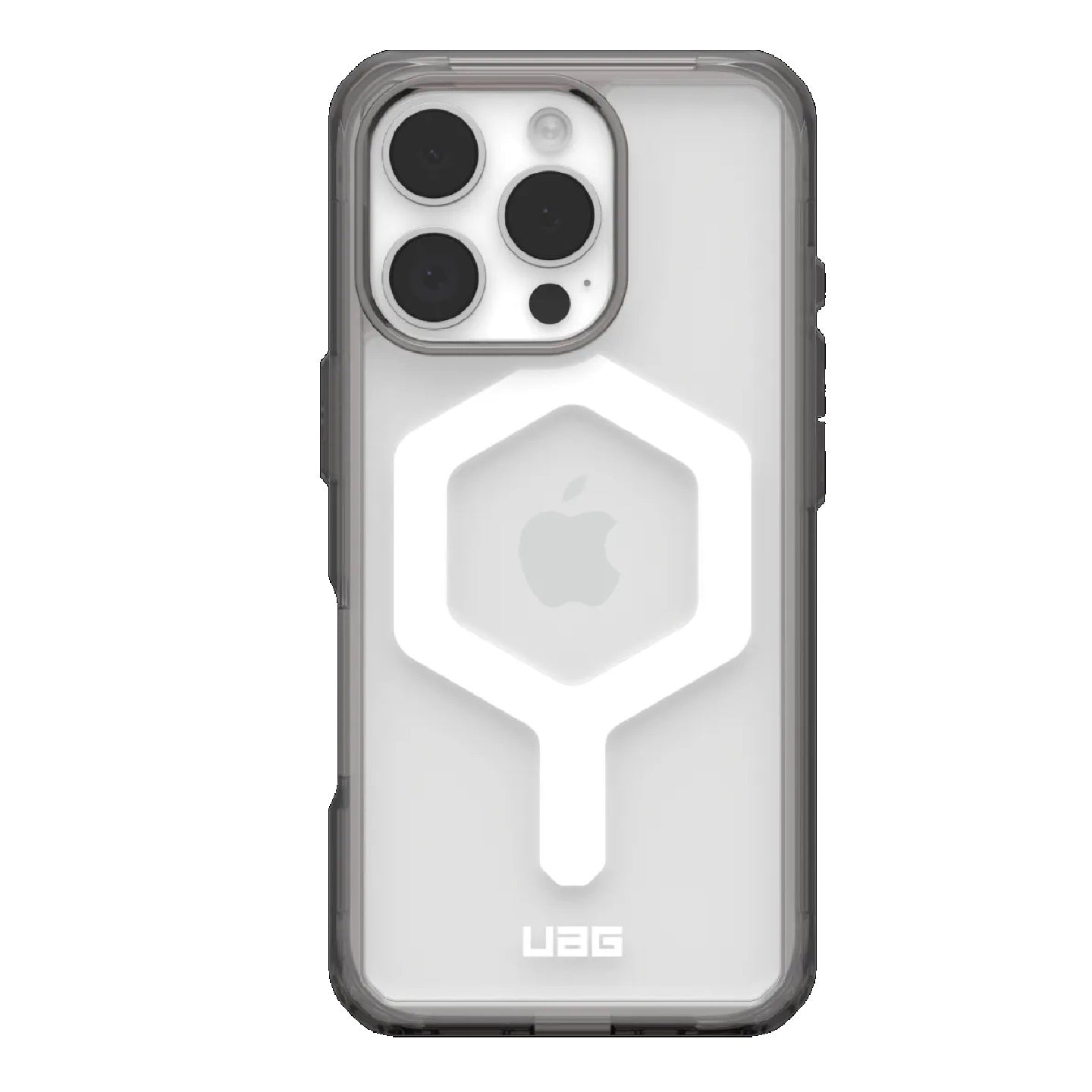 UAG Plyo MagSafe Apple iPhone 16 Pro Max (6.9 ft) Rugged Case - Ash White (114481113141), 16ft. Drop Protection (4.8M), Armored Shell, 10 Years Warranty