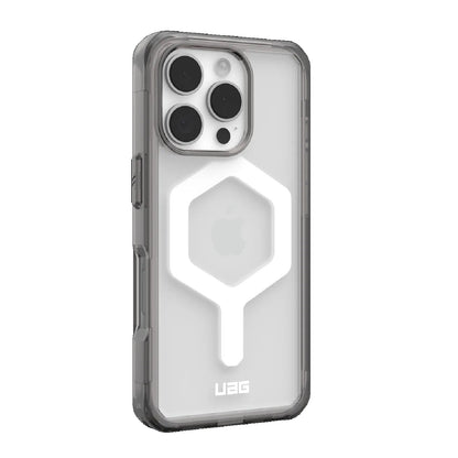 UAG Plyo MagSafe Apple iPhone 16 Pro Max (6.9 ft) Rugged Case - Ash White (114481113141), 16ft. Drop Protection (4.8M), Armored Shell, 10 Years Warranty