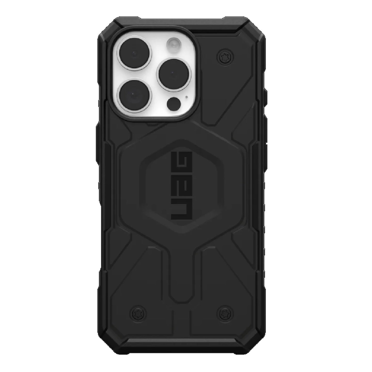 UAG Pathfinder MagSafe Apple iPhone 16 Pro Max (6.9 ft) Rugged Case - Black (114469114040), 18ft Drop Protection (5.4M), Tactical Grip,10 Years Warranty