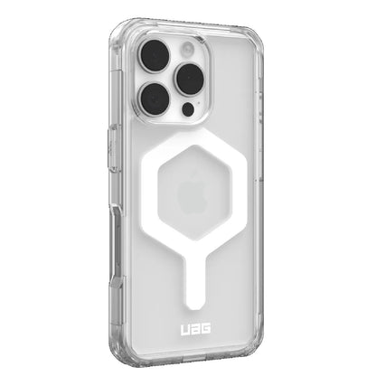 UAG Plyo MagSafe Apple iPhone 16 Pro Max (6.9 ft) Rugged Case - Ice White (114481114341), 16ft. Drop Protection (4.8M), 10 Years Warranty