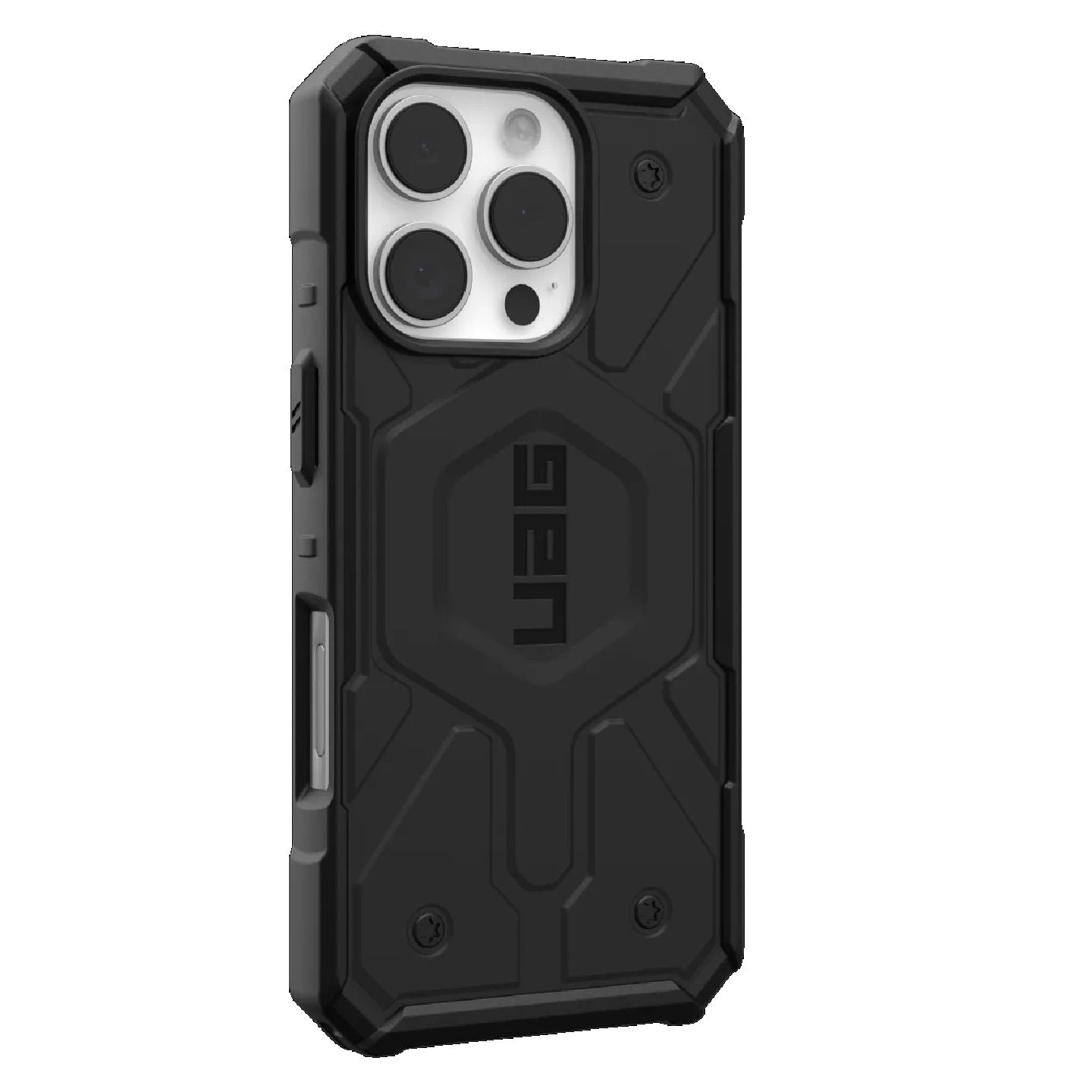 UAG Pathfinder MagSafe Apple iPhone 16 Pro (6.3 ft) Rugged Case - Black (114468114040),18ft Drop Protection (5.4M),Tactical Grip, 10 Years Warranty