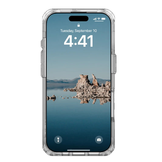 UAG Plyo MagSafe Apple iPhone 16 Pro (6.3 ft) Rugged Case - Ice White (114480114341), 16ft. Drop Protection (4.8M), Armored Shell, 10 Years Warranty