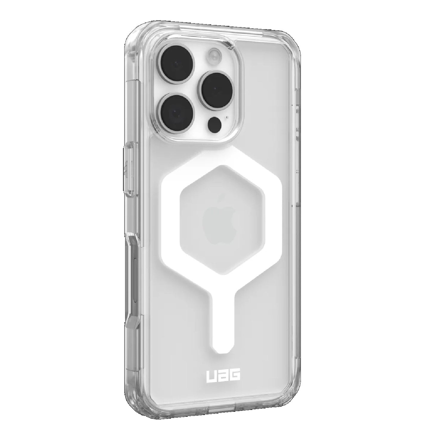 UAG Plyo MagSafe Apple iPhone 16 Pro (6.3 ft) Rugged Case - Ice White (114480114341), 16ft. Drop Protection (4.8M), Armored Shell, 10 Years Warranty