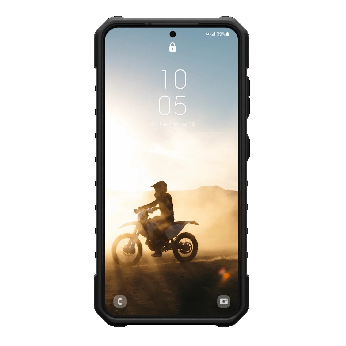 UAG Pathfinder Magnetic Samsung Galaxy S25 5G (6.2 ft) Rugged Case - Black (214478114040), 18ft. Drop Protection (5.4M), 10 Years Warranty