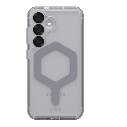 UAG Plyo Pro Samsung Galaxy S25 Rugged Case - Ice Silver (214488114333), DROP Military Standard, Raised Screen Surround, 10 Years Warranty