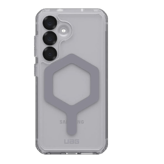 UAG Plyo Pro Samsung Galaxy S25 Rugged Case - Ice Silver (214488114333), DROP Military Standard, Raised Screen Surround, 10 Years Warranty