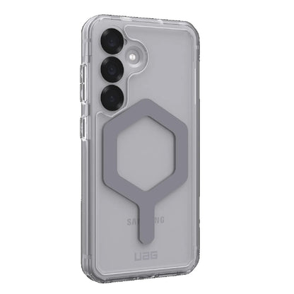 UAG Plyo Pro Samsung Galaxy S25 Rugged Case - Ice Silver (214488114333), DROP Military Standard, Raised Screen Surround, 10 Years Warranty