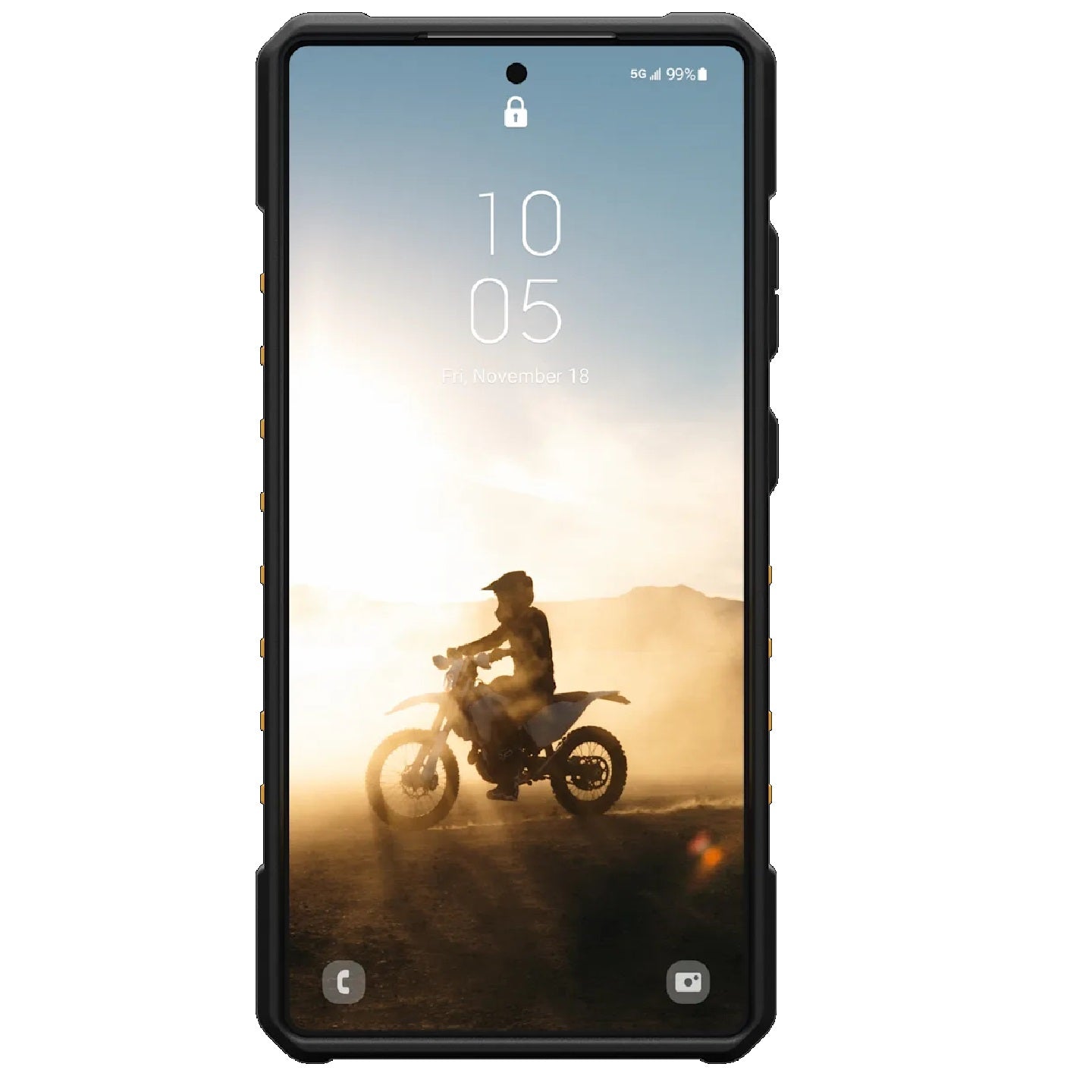 UAG Pathfinder Magnetic Samsung Galaxy S25 Ultra 5G (6.9 ft) Rugged Case - Heritage Yellow(214476118282), 18ft. Drop Protection (5.4M),10 Years Warranty