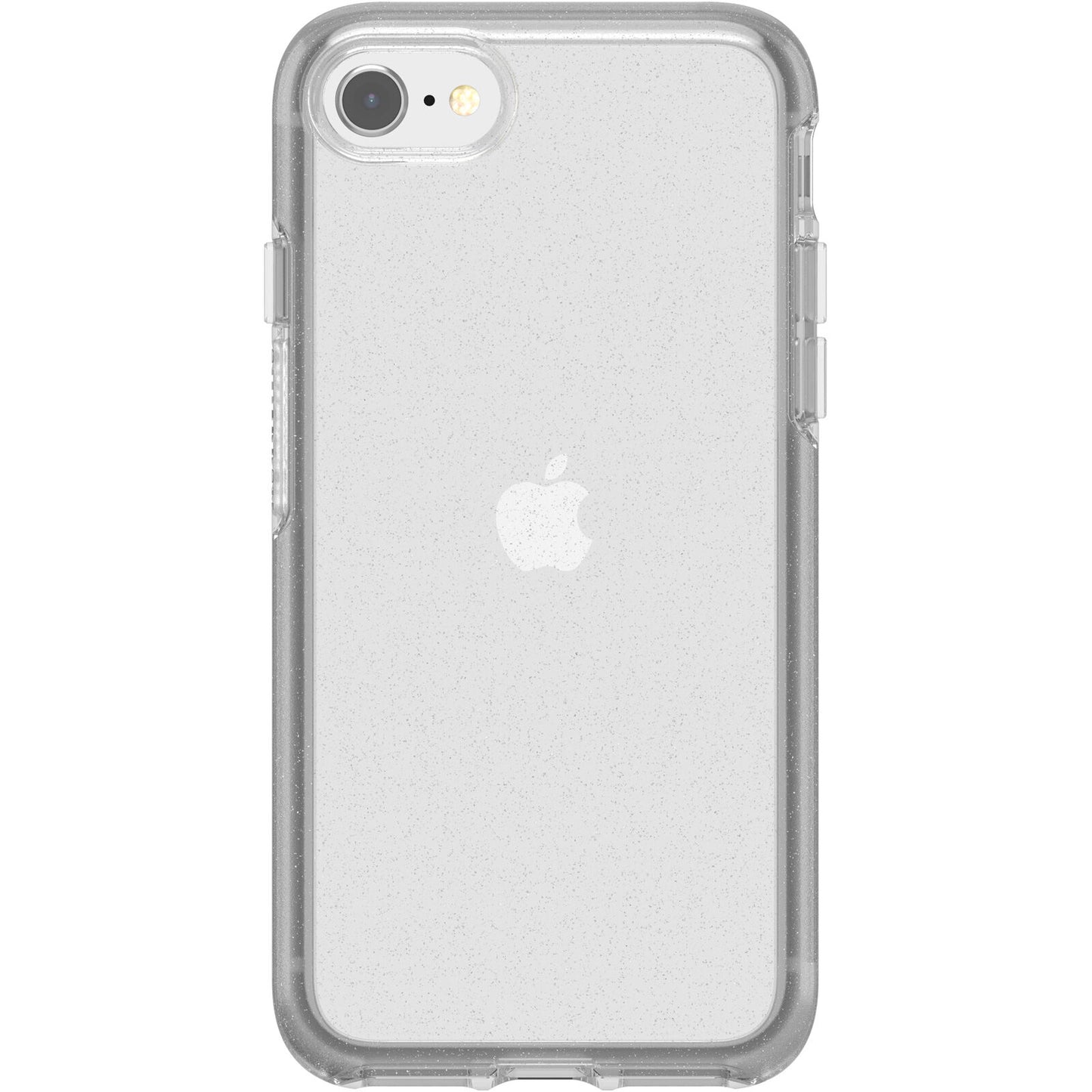 OtterBox Symmetry Clear Apple iPhone SE (3rd  2nd Gen) and iPhone 8 7 Case Stardust (Clear Glitter) - (77-56720), 7 Years Warranty