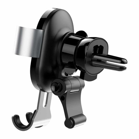 (LS) Verbatim Verbatim Car Air Vent Phone Holder Gravity with Grip - Silver