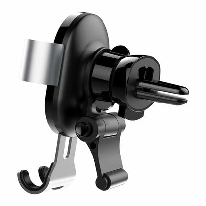 (LS) Verbatim Verbatim Car Air Vent Phone Holder Gravity with Grip - Silver