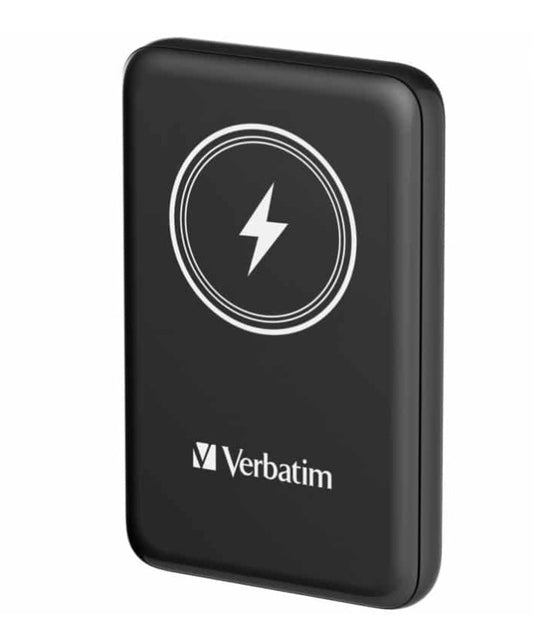 Verbatim Power Pack 10,000 mAh PD 20W 2 Cables  Black