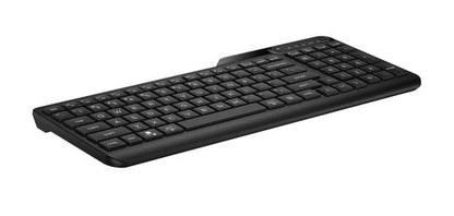 HP 475 Dual-Mode Wireless Keyboard Bluetooth 5.3 Up to 24M Battery life USB Type-A port Multi-OS Device Unifying Dongle Slim full numpad Black