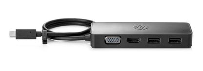 HP Travel USB-C Hub G2 65W Power Delivery (Alt Mode DP) HDMI VGA 2xUSB-A 1xUSB-C for HP ProBook 440 450 460 EliteBook 630 640 645 655 830 840 860 1040