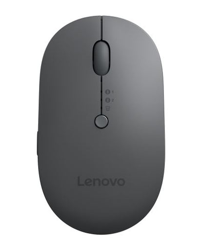 Lenovo mouse Universal Ambidextrous Bluetooth  USB Type-C Optical 2400 DPI Up to 3 months of battery life 5xbutton 2-way scroll wheel WIN 10 11