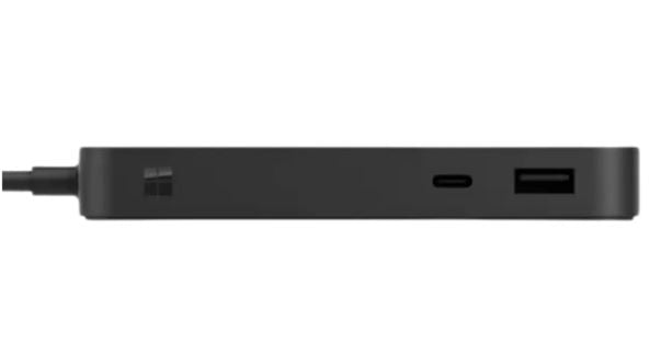 Microsoft Surface USB4 Dock Commercial Black Support 4K 100W 1xUSB-A 3xUSB-C 1xHDMI 1xEthernet PRO8 9 10 11 Laptop3 4 5 6 7 Go2 3 4 -EU required