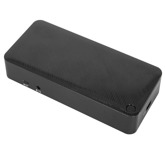Targus Universal USB-C Dual Video 4K Docking Station with 100W Power Delivery 2x4K UHD 60Hz 2xHDMI2.0 2xDP USB-C 4xUSB-A GLAN Audio Combo ~