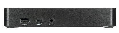 Targus Universal USB-C Dual Video 4K Docking Station with 65W Power Delivery Support 1x5K or 2x4K UHD 60Hz 2xDP USB-C 3xUSB-A GLAN Audio Combo