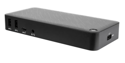 Targus USB-C Multi-Function DisplayPort Alt Mode Triple Video Docking Station 2xDP 1xHDMI 1xGeE Ethernet 2xUSB-A 1xUSB-C with 85W Power