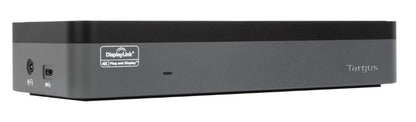 Targus Universal USB-C Quad 4K Video Docking Station With 100w Power Delivery 4xHDMI 4xDP 4xUSB-A 2xUSB-C GLAN Audio for PC MacBook Chrome Linux