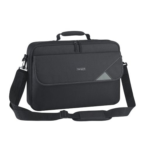 Targus 15.6 ft -16 ft Intellect Bag Clamshell Laptop Case with Padded Laptop Compartment  Laptop Notebook Bag - Black