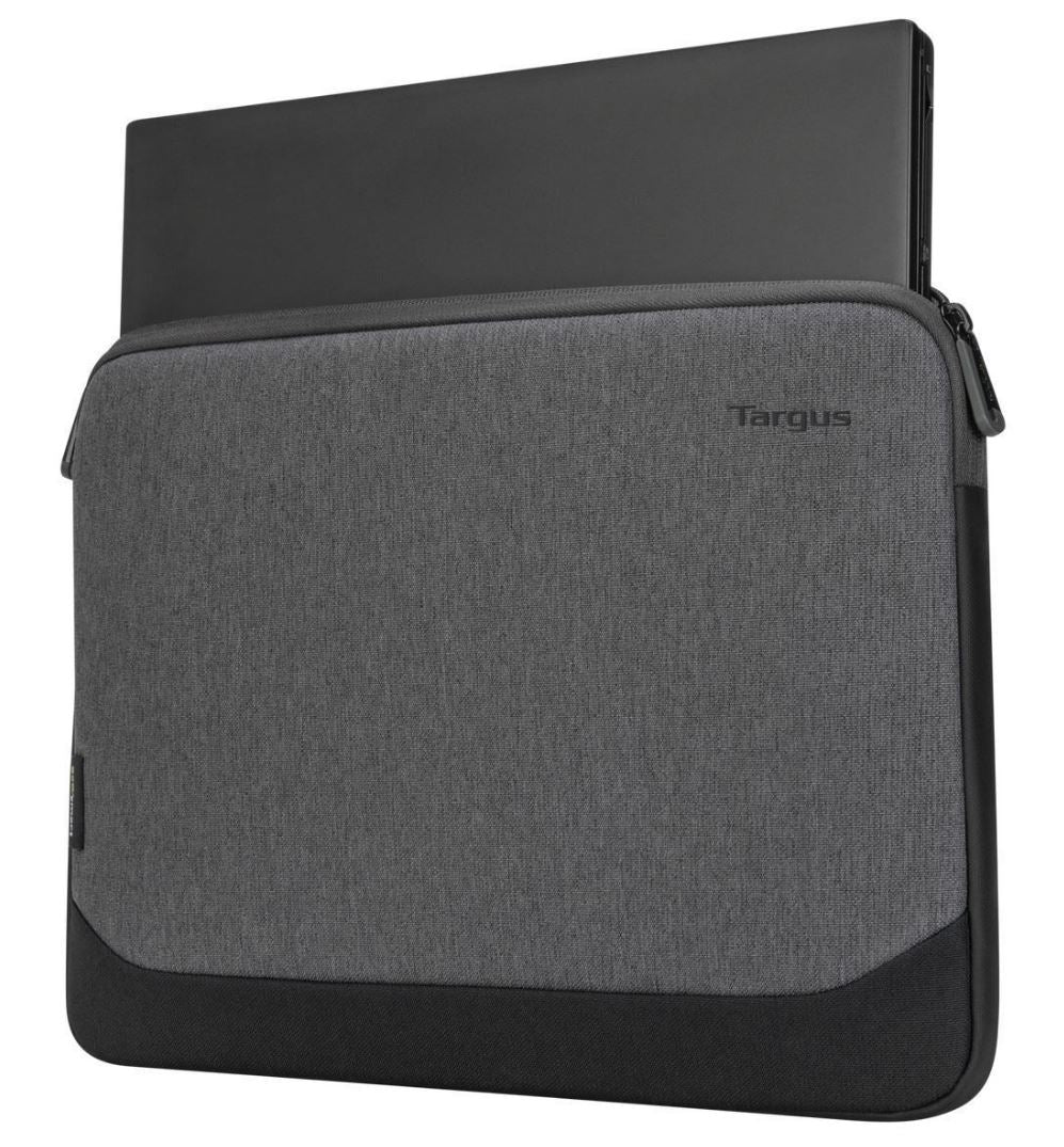 Targus 13-14 ft Cypress EcoSmart Sleeve Bag  for Laptop Notebook Tablet - Fits 13 ft 13.3 ft 14 ft, Made with 3 Recycled Water Bottles - Grey