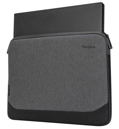 Targus 13-14 ft Cypress EcoSmart Sleeve Bag  for Laptop Notebook Tablet - Fits 13 ft 13.3 ft 14 ft, Made with 3 Recycled Water Bottles - Grey