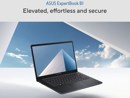 ASUS ExpertBook 14 ft B1403CVA Win11 PRO, FHD, Inte i7-1355U, 32GB, 512GB, USB-C PD DP, AI Meet, Grey, 1yr OSW  BTT, TPM, Fingerprint, 63w, 1.4 Laptop