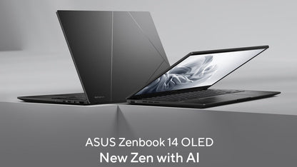 ASUS ZenBook UM3406 14 ft 3K OLED AMD Ryzen R7-8840HS  Ryzen AI 16GB 1TB  Win11 H, Radeon Graphics ErgoSense KB Touchpad 180 degree Hinge 1.2kg Notebook