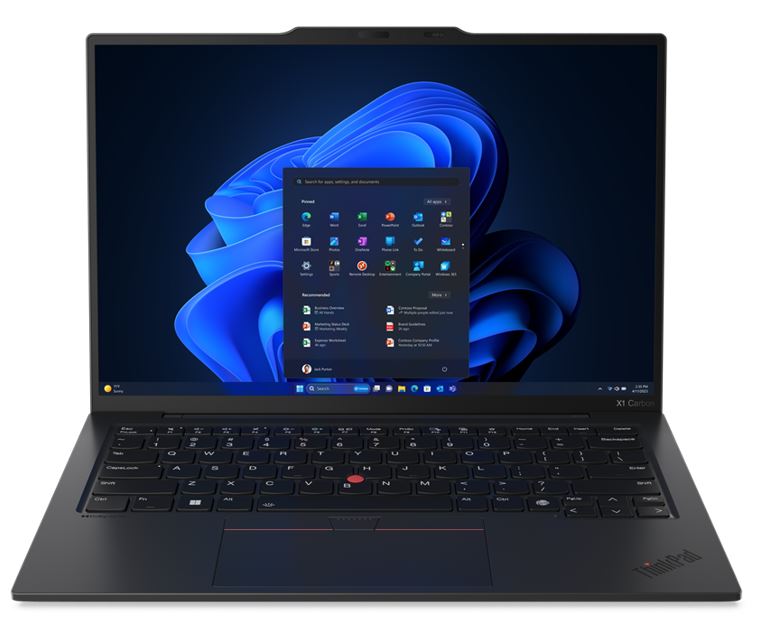 LENOVO ThinkPad X1 Carbon 14 ft WUXGA IR Intel U5-125U 16GB DDR5 512GB SSD WIN 11 PRO Intel Graphics AI PC NPU 11 TOPS Thunderbolt 3yr Pre 1kg