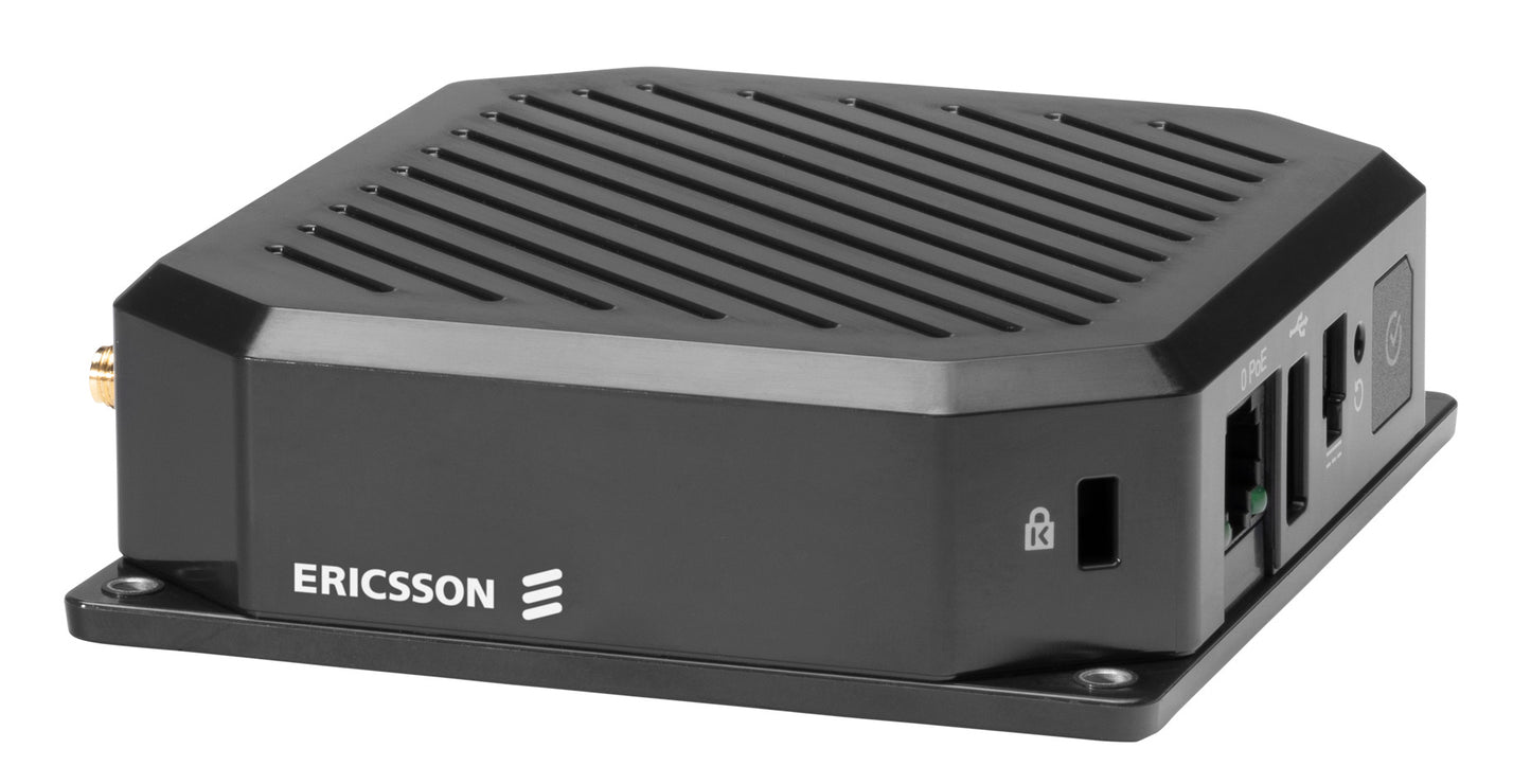 Cradlepoint S400 Compact IoT Router, LTE CAT 6, Secure Connect SASE, 3 Year Essentials NetCloud WiFi (300 Mbps modem), with AC power supply  antennas