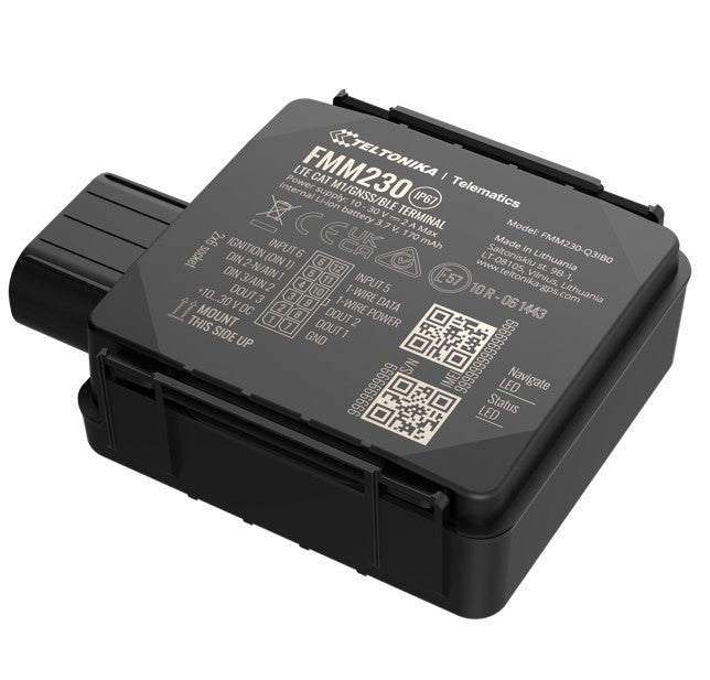 Teltonika FMM230 - Water-Resistant 4G LTE Cat M1 Tracker with Flexible Inputs Configuration, IP67, CAT M1